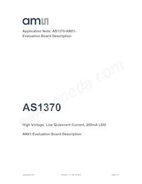 AS1370-ATDT-33數據表 封面