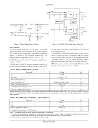 CAT6221-MGTD-GT3 Datasheet Pagina 2