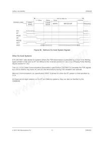 CMX602BP3 Datasheet Pagina 15