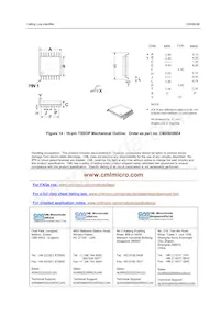 CMX602BP3 Datasheet Page 23
