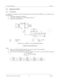 CMX654D4 Datasheet Page 8
