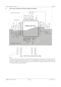 CMX7261L9 Datasheet Page 12