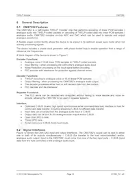 CMX7262L9 Datasheet Page 18