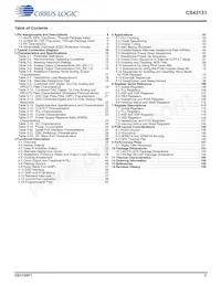 CS43131-CNZR數據表 頁面 3