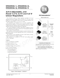 CS5203A-5GT3 Datenblatt Cover