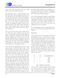 CS5508-BSZR Datenblatt Seite 14