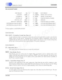 CS5509-ASZR Datasheet Page 19