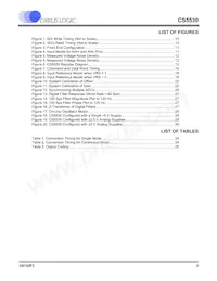 CS5530-ISZ Datasheet Page 3