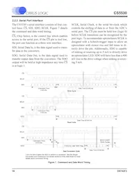 CS5530-ISZ Datasheet Pagina 16