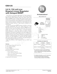 CS8126-1YDPSR7G Datenblatt Cover