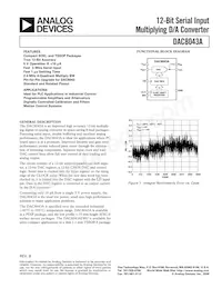 DAC8043AFS-REEL7 Datenblatt Cover