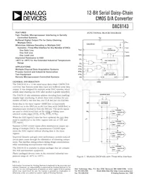 DAC8143FS Datasheet Cover