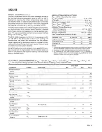 DAC8228FS-REEL Datasheet Page 2