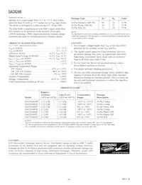 DAC8248FS-REEL數據表 頁面 4