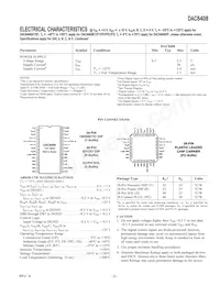 DAC8408FPC-REEL Datenblatt Seite 3