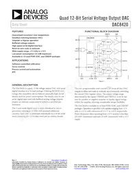 DAC8420FS-REEL Datasheet Copertura