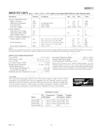 DAC8512FS-REEL7 Datenblatt Seite 3