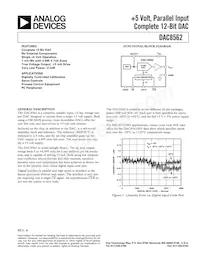 DAC8562FS-REEL Datenblatt Cover