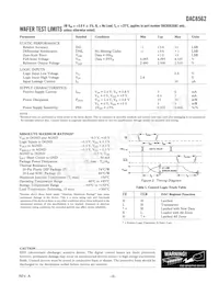 DAC8562FS-REEL數據表 頁面 3