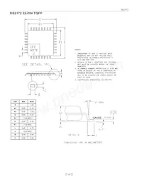 DS2172TN+T&R Datasheet Page 22