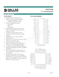 DS2180AQN+T&R Datasheet Cover