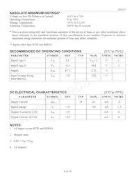 DS2187S+ Datasheet Page 6