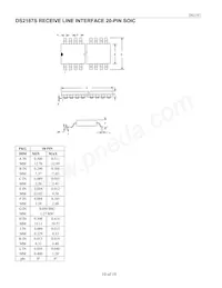 DS2187S+ Datasheet Page 10