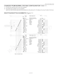 DS21FF42N+ Datasheet Page 2