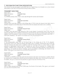 DS21FT44N+ Datasheet Pagina 20