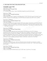 DS21Q42T+ Datasheet Page 15