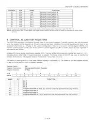 DS21Q59L Datasheet Page 17