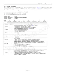 DS21Q59L Datasheet Page 21