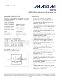DS3170N數據表 封面