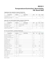 DS3911T+T Datasheet Page 3