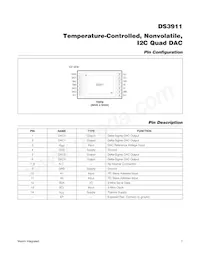 DS3911T+T Datasheet Page 7