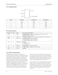 FAN2504S33X Datasheet Page 2