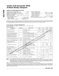 ICL7109CMH+T Datasheet Page 2