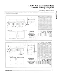 ICL7109CMH+T Datasheet Page 19