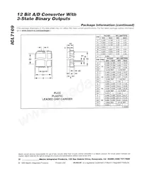 ICL7109CMH+T Datasheet Page 20
