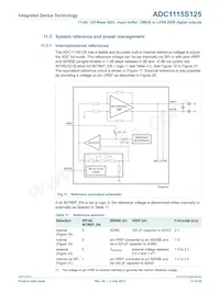 IDTADC1115S125HN-C18 Datenblatt Seite 17