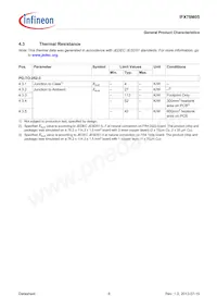 IFX78M05ABTFATMA1 Datasheet Pagina 6