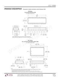 LTC1099CN#30369 Datasheet Pagina 15