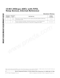 MAX1030BCEG+TG002 Datasheet Pagina 22