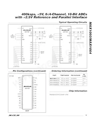 MAX1064ACEG+T Datasheet Page 19
