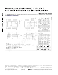 MAX1064ACEG+T Datasheet Page 20