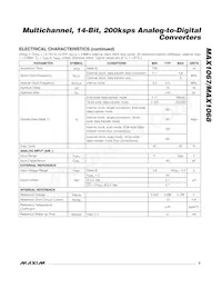 MAX1067BEEE+T Datasheet Page 3