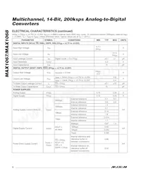 MAX1067BEEE+T Datasheet Page 4