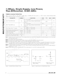 MAX1070CTC+T Datasheet Page 4