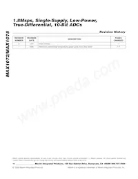 MAX1075CTC+T Datasheet Pagina 18