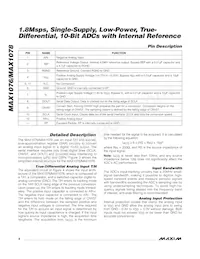 MAX1078CTC+T Datasheet Page 8